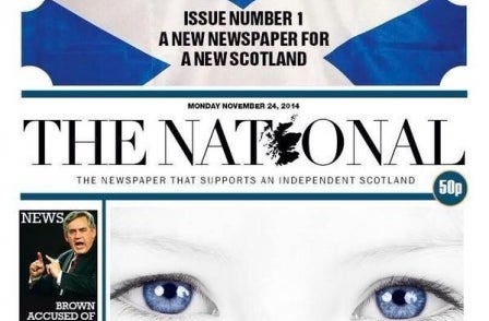 Independence-supporting Scottish daily introduces new Saturday edition
